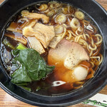 Uddo Rando Kafe - しょうゆ。美味しかった！甘いものにはこだわるし、うるさいけど、ラーメンの出来にはわりと寛容だと思う。なんでも、基本、美味し。