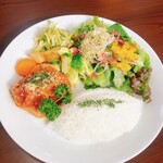 カフェ ドゥ ラペ - 豚肉トマトソース煮込み