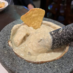 ボイルストン - フレッシュアボガドディップ混ぜ後