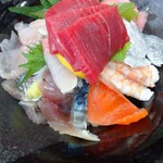 夕凪 - 地魚海鮮丼
            ①
