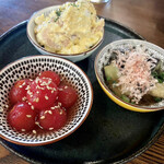 ぜろいち - 前菜3種