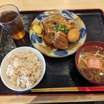 沖縄すろ～ふ～ど う～みや - ラフテー定食¥980-