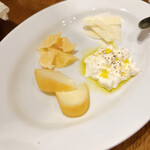 エノテカ ドォーロ - チーズ盛り合わせ
