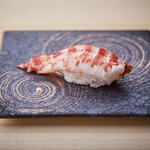 鮨 はくと - 車えびはお好みに合わせtボイル致します。