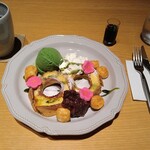 サントリー美術館 shop×cafe - くるま麩のフレンチトースト〈抹茶〉