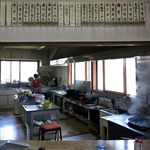 勝己食堂 - 厨房です