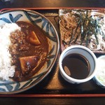 福壽庵 - カレーとお蕎麦セット