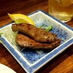 タンと酒 した - お通しにも焼きタンが♪