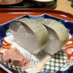 Chidoritei - シャリがとても美味しい！伝統的な「鯖寿司」冬の鯖は美味しいですね。
