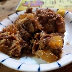 やきとん 元気 - 皿なんこつ