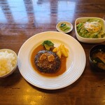 Morimori Tei - 信州牛Bigハンバーグ定食