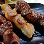 やきとん 元気 - レバー、カシラ、ハツ