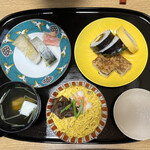 Chidoritei - 相方さんの「京すしセット(若狭)」冬は「ちらし寿司」を「むし寿司」に変更できます。