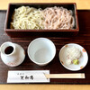 蕎麦処 天和庵 - 料理写真:せいろと桜切りそば（2色せいろ）1100円