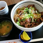 島ヶ原温泉　やぶっちゃ　里山料理　どんど - 伊賀牛丼