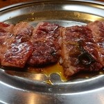 焼肉 お～い - 特上サガリ  1480円くらい？
