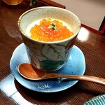 Sake To Sakana Mansaku - 鯛の茶わん蒸し・自家製いくら