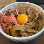 Sukiya - 牛丼＋たまご