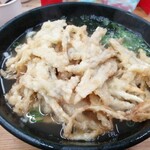 錦うどん - ごぼう天うどん(650円)