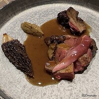 Kashu - 小鳩とモリ―ユ茸のロティ