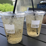 エアストリーム ランダー カフェ - ジンジャエールは＋100円セットにできます。