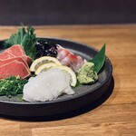 日本酒と肴 みや川 - 料理写真:お刺身盛合せ