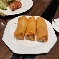 中国料理 桃李 - 春巻き@400円（1本）