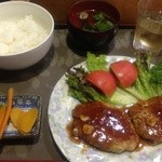 Toyozushi - 裏メニュー 寿司屋さんのマグロのハンバーグ