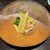 西麻布野口 - 料理写真:黄味酢が美味しい。毛蟹は甘く、ホワイトアスパラガスはシャキシャキ！
