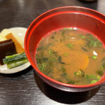 西麻布野口 - キリッとしたお味噌です。美味しい(  *¯꒳¯*)