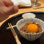 西麻布野口 - お隣様、何膳召し上がるの？w私も次は黄身乗せやります♡