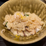 西麻布野口 - 金目鯛の旨味しか感じない炊き込みご飯(´Д｀)ﾊｧ…