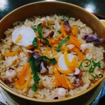 せんば幸梅 - 令和5年3月 ランチタイム
週替わり定食 780円
たこせいろ、ミニうどん、小鉢、漬けもの