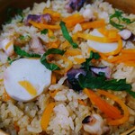 せんば幸梅 - 令和5年3月 ランチタイム
週替わり定食 780円
たこせいろ、ミニうどん、小鉢、漬けもの