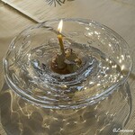 プチレストラン ブーケ・ド・フランス - エスプレッソのエスプーマとクレームダンシュとブルーチーズのグラース