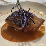 プチレストラン ブーケ・ド・フランス - 鯒のポワレ ソースクリュスタッセ