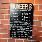 NUMBER 6 - ◎クラフトビール＆スペシャルティコーヒーの人気店である。