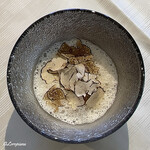 プチレストラン ブーケ・ド・フランス - とげ栗蟹のリゾットにビアンケットトリュフ