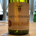 プチレストラン ブーケ・ド・フランス - Vidal Fleury Crozes Hermitage Blanc