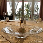 プチレストラン ブーケ・ド・フランス - エスプレッソのエスプーマとクレームダンシュとブルーチーズのグラース