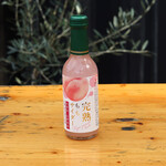 山梨の桃サイダー 240ml YAMANASHI PEACH CIDER 240ml