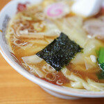 宝来家 - "雲吞麪（こんとんめん）"、紫菜乾（ほしあまのり）