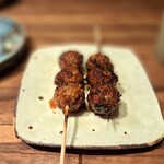 八尾炭火焼鳥わっちょい - つくね