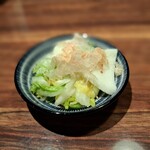 八尾炭火焼鳥わっちょい - 突き出し