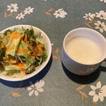 Piazu - サラダ・スープ（2種類のカレーセット）