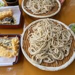 深大寺そば 青木屋 - 天もり 大盛  1400円