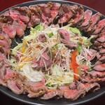 Kashikiri Pa-Thi Ando Ba- Kui-Nzu Shibuya Udagawa - PARTY料理　ローストビーフ＆サラダ