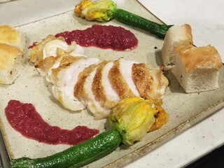 Brochette Namioka - 名古屋コーチンのむね肉低温調理