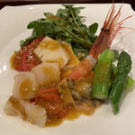 寿し処 春道 - 春の海鮮サラダ