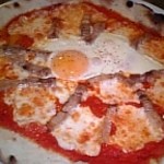 イタリア料理 ラッポルト - 料理写真:ビスマルク(自家製パンチェッタ・半熟卵)